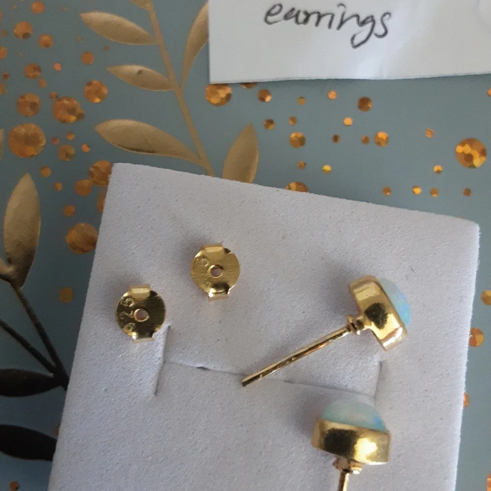 COPY - Welo opal earrings - Picture 6 of 7